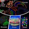 Set of 8 Colors Glow in the Dark Paint - , 20 ml / 0.7 oz Acrylic Paint for Decoration, Art Painting, Outdoor and Indoor Art Craft, Supplies for Canvas, Rock, Wood, Waterproof, Rich Pigments for Adults, Students, Kids